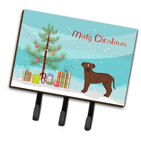Carolines Treasures Bullboxer Christmas Tree Leash or Key Holder CK3809TH68